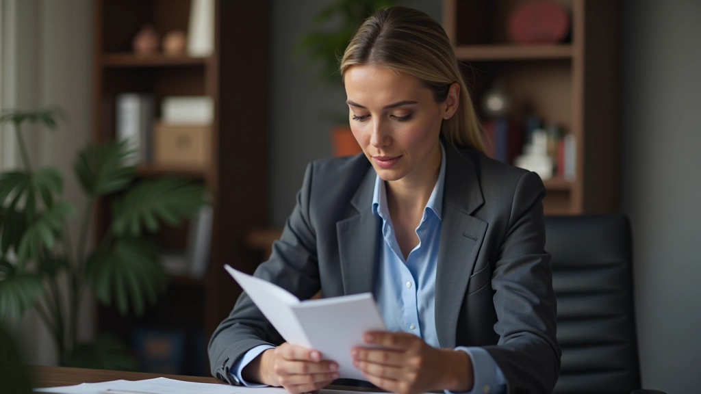 Counselor taking notes while parent discusses concerns in a modern office setting